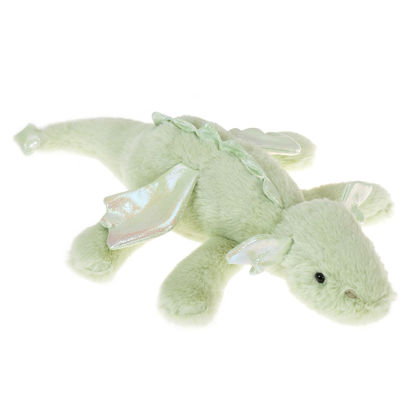 Apricot Lamb Plush Green Dragon Dinosaur Stuffed Animal, 15 Inches, Soft Polyester, Perfect for Kids