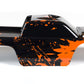 Summitlink Custom Body Compatible For 1/10 Scale Rc Car Or Truck (Truck Not Included) (Muddy Orange Over Black)
