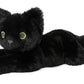 Black Cat Stuffed Animals, Microwavable Stuffed Animals Heating Pad For Cramps, Pain Stress Relief, Heatable & Coolable Lavender