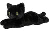 Black Cat Stuffed Animals  Microwavable Stuffed Animal Adorable Fluffy Cat Plush for Warmth & Comfort  Heatable Coolable Lavender Scent Cat Toy  Cute Soft Plushies Cat Gifts for Kids Boy Girls & mature-themed