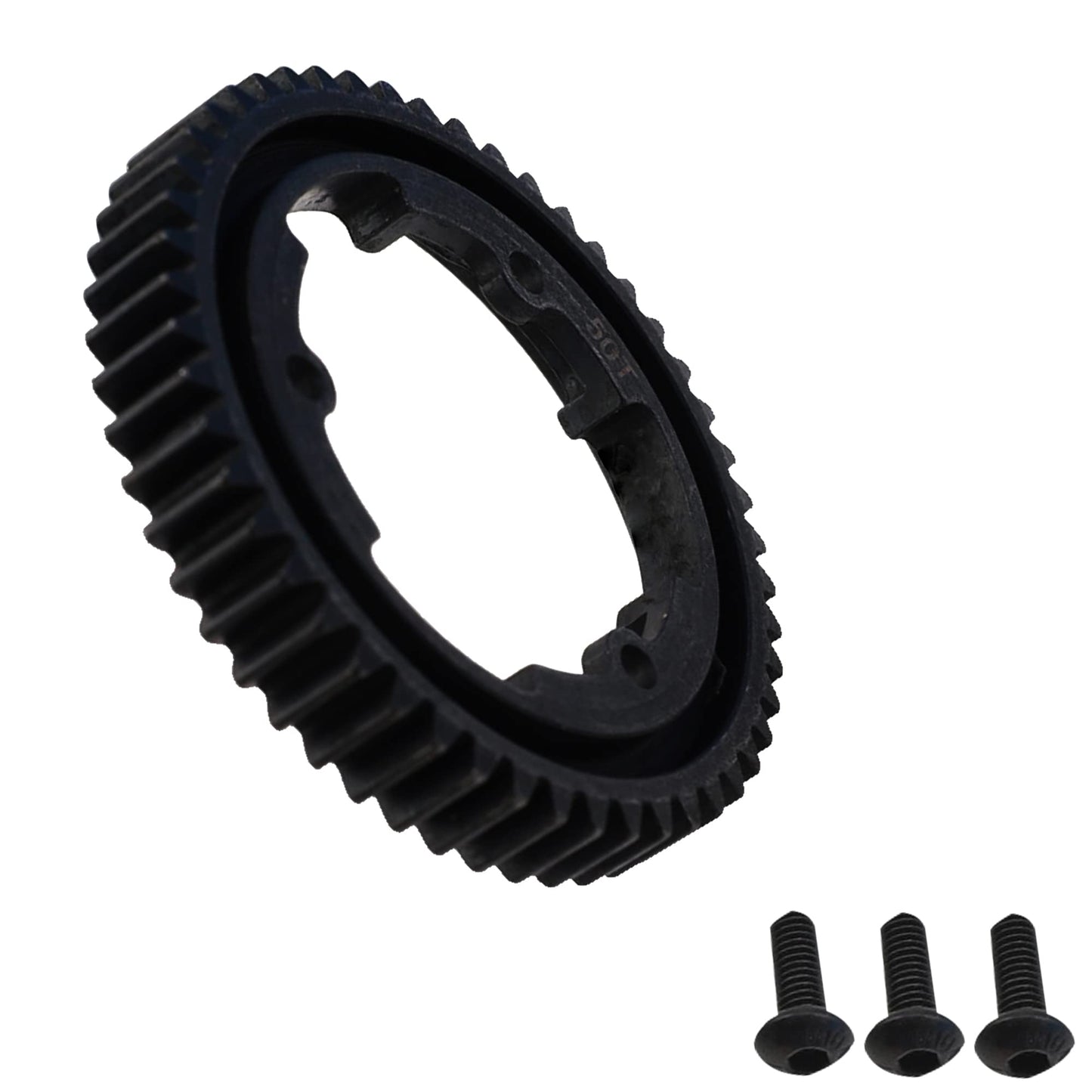 Vgoohobby Steel 50T Spur Gear 1 Mod M1 Main Gear Compatible with Traxxas 1/5 X-Maxx 6S 8S 1/10 Maxx 4S 1/10 E-Revo 2.0 VXL 1/7 X
