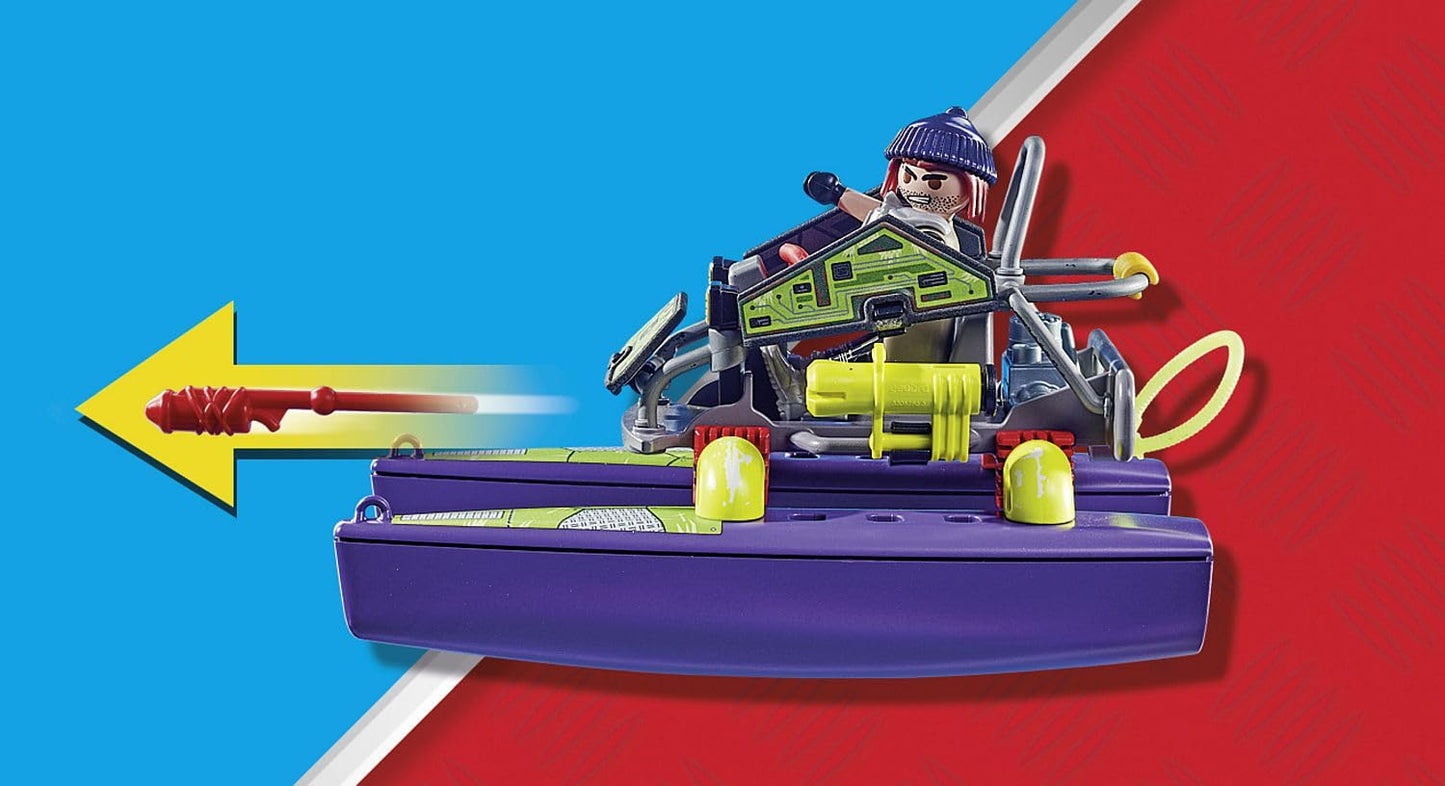 Playmobil Tactical Police All Terrain Quad - Multicolor - Model 71147 - Durable Plastic - Einheitsgröße