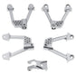 Treehobby 4PCS CNC Aluminum Front/Rear Adjustable Shock Mounts Compatible with Axial SCX10 SCX10 II 90046 90047 1/10 RC Crawler