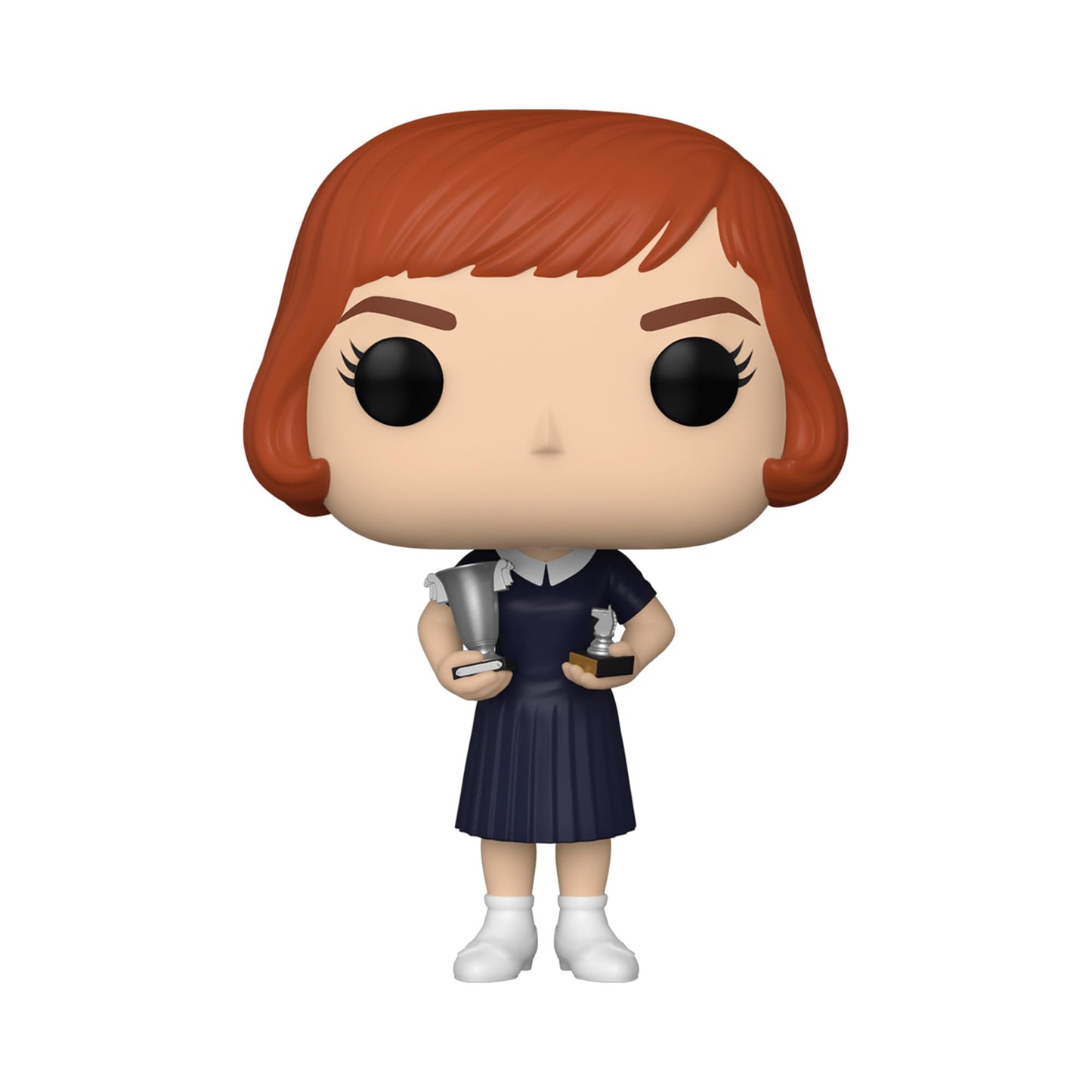Funko Pop Tv: The Queen'S Gambit - Beth Harmon With Trophies Collectible Vinyl Figure, Multicolor, 3.75 Inches (57690)