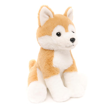Weigedu Shiba Inu Akita Stuffed Animals Japanese Dog Puppy Plush Toys For Boy Girl Kids Birthday, 13 Inches