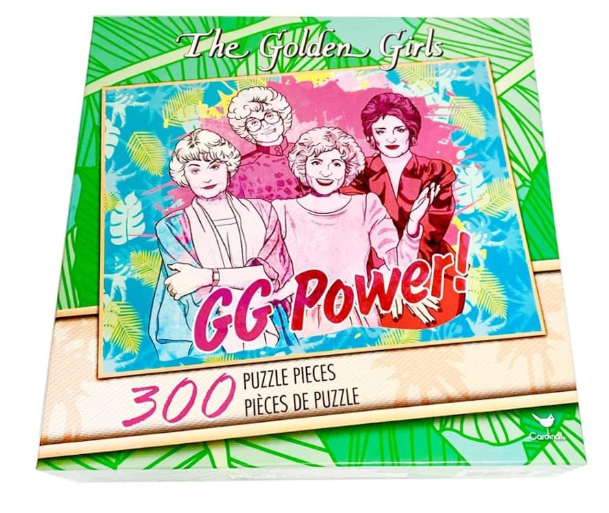 The Golden Girls Gg Power! 300 Puzzle Pieces Cardinal 18'X24'