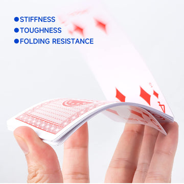 Gse Games & Sports Expert Canasta Cards Game Set, Includes 2 Decks Canasta Playing Cards With Point Values, A Revolving Card Tray, And 50 Canasta Score Sheets (Red)