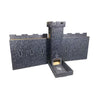 Dark Castle Keep Dice Tower & 2 Wall Dm Screens W/Magnetic Initiative Turn Tracker