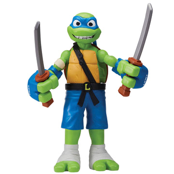 Tales Of Teenage Mutant Ninja Turtles: Giant Roll N Punch Leonardo Figure By Playmates Toys