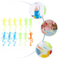 STOBOK Sticky Lizard, 12pcs Funny Sticky Toys Lizard Toy Sticky Hands Lizard Gecko Figures Toys Stretchy Sticky Lizards Toys for