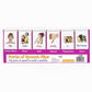 Junior Learning Part of Speech Flips - Educational Action Games, Double Sided, Multi Color, Model JL452, Cardstock Material