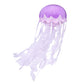 Double Bread Realistic Jellyfish Stuffed Animal, Cute Jellyfish Plush Toy For Birthday Room Decor, Sea Animal Jellyfish Collection Gift For Boys And Girls(Purple)