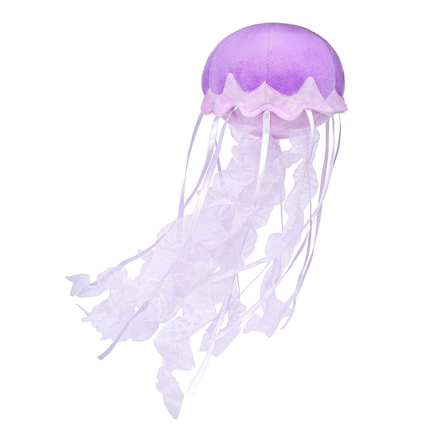 Double Bread Realistic Jellyfish Stuffed Animal, Cute Jellyfish Plush Toy For Birthday Room Decor, Sea Animal Jellyfish Collection Gift For Boys And Girls(Purple)