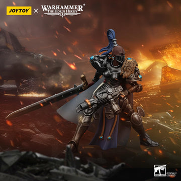 malt-inspiredISE JOYTOY 1/18 Action Figures - Warhammer The Horus Heresy Sisters of Silence Argent Lynx Vigilator Cadre Vigilator 2-4 Classic Character Collectible Age 15 and Above