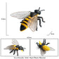 JOKFEICE Realistic Animal Figures Honeybee Figurines Insect Toy, Science Project, Cake Topper, Early Educational Toys Birthday f