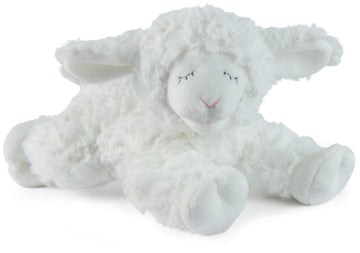Gund Baby Sustainable Lamb Rattle, Winky Lamb Stuffed Animal, Plush Made From 100% Recycled Materials, Plush Rattle Sensory Toy