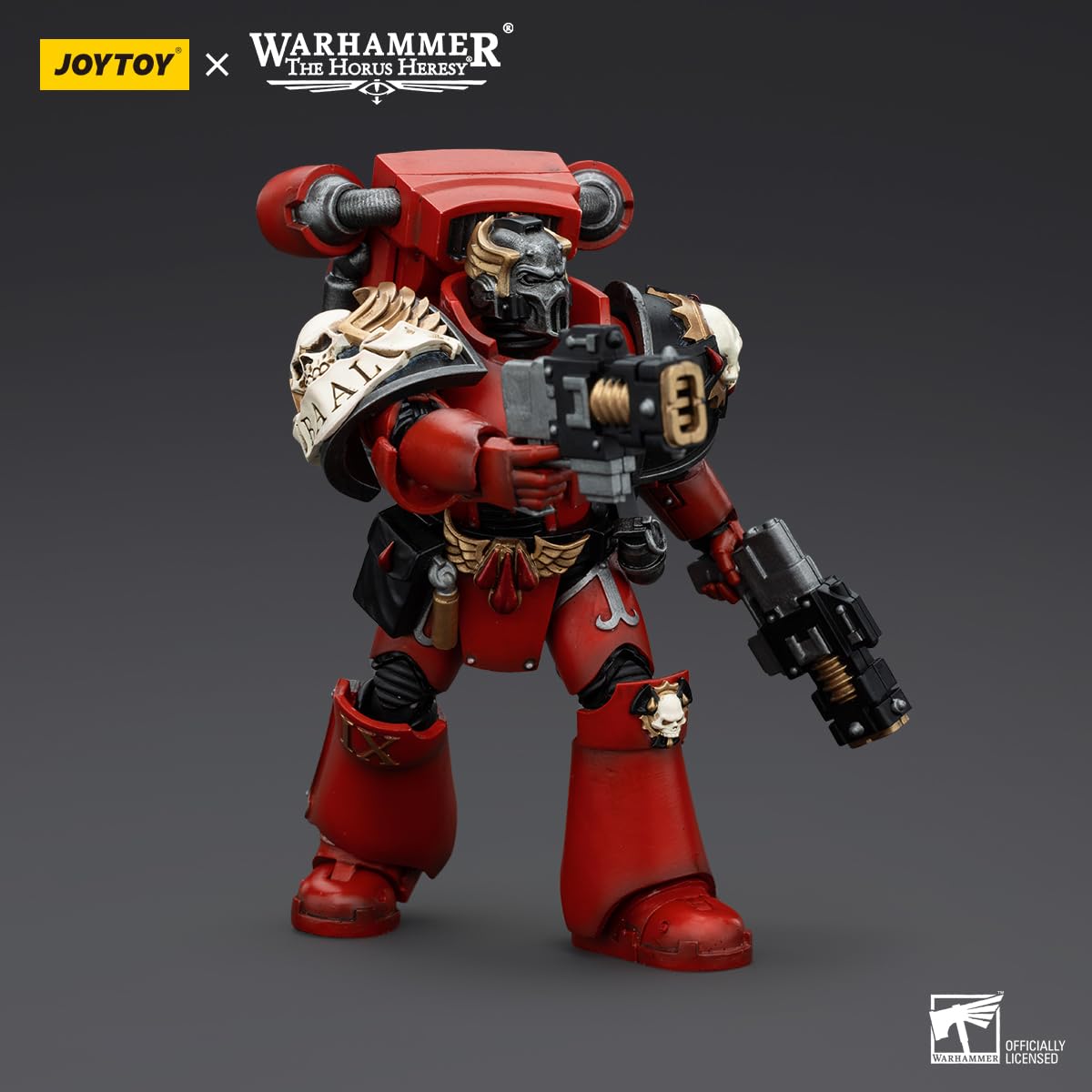 malt-inspiredISE JOYTOY 1/18 Action Figures - Warhammer The Horus Heresy Blood Angels Angel's Tears Squad Arch-Erelim with Volkite Serpentas - 5 Classic Character Collectible Age 15 and Above