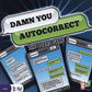 Calendar Holdings Damn You Auto Correct Board Game