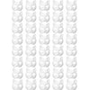 XYBHRC Cat Mask, 40PCS Therian Masks White Cat Masks Blank DIY Halloween Mask Animal Half Facemasks Masquerade Cosplay Party (40