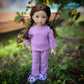 Emily Rose 14 Inch Doll Clothes & Accessories | 14' Doll Pajamas Pj Gift Set, Including Puppy Slippers Accessories! | 14' Doll Pjs Set Is Compatible With Glitter Girls And Wellie Wishers Dolls