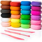 Sukechi Light Clay Foam Multicolor Pack Of 12 Color/Set Light Clay Air Dry Soft