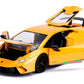 Jada Lamborghini Huracan Perfomante Metallic Yellow 1/24 Diecast Model Car