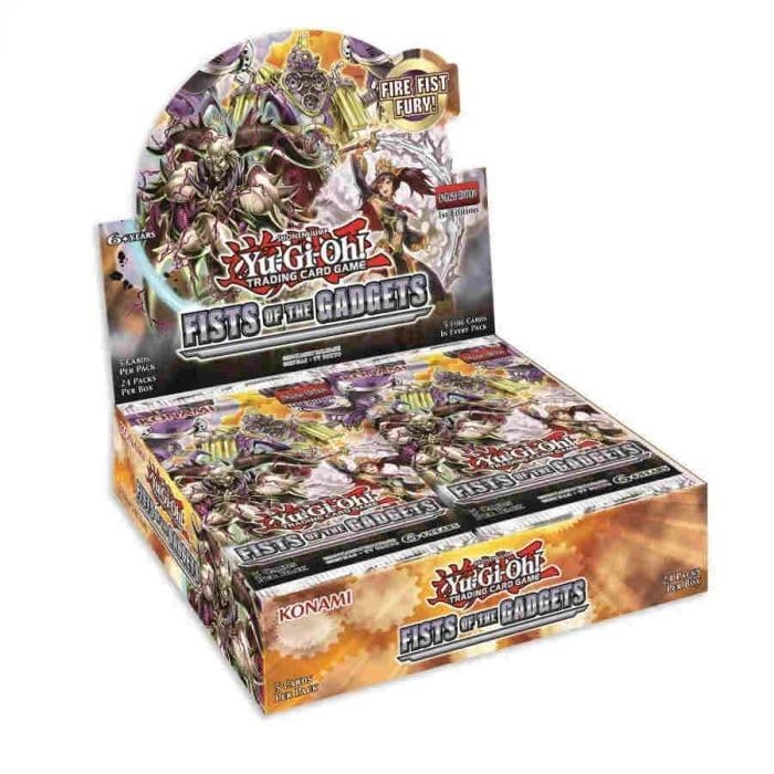 Yu-Gi-Oh Konfotg Fist Of The Gadgets Booster Display Box Of 24 Packets