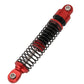 Rzxylrc 4Pcs 59Mm Aluminum Shocks Absorbers Long Threaded Oil Damper For 1/18 Rc Crawler Trx4M Trx4-M Upgrade Parts (Red)