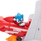 Sonic The Hedgehog Tornado Biplane Playset with 2.5" Action Figure, Lights & Sounds, Plastic, Model 423284-1, Biplane Color