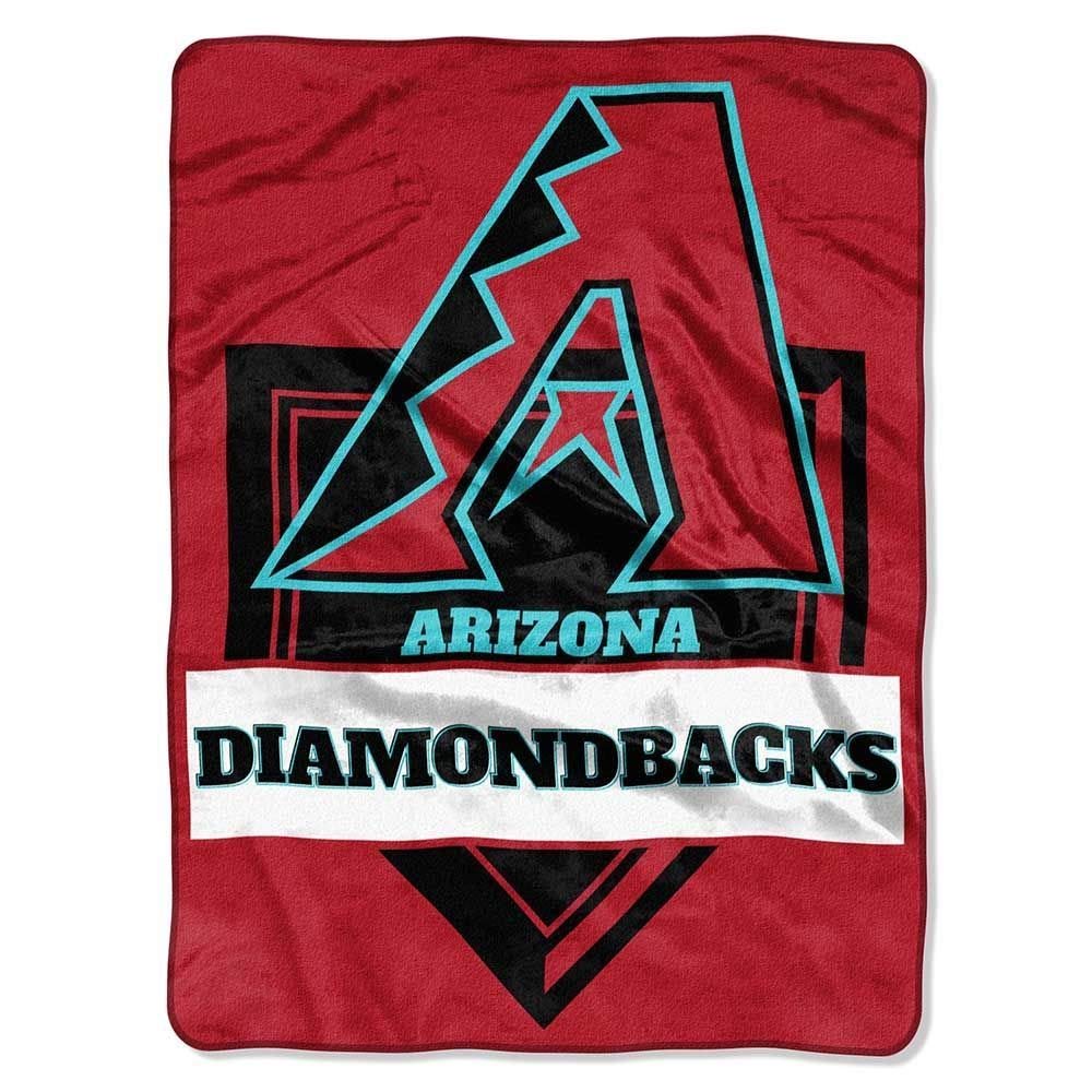 Northwest MLB Arizona Diamondbacks Royal Plush Raschel Throw, One Size, Multicolor