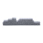 Endertoys Ruined Stone Walls Set A, Terrain Scenery For Tabletop 28Mm Miniatures Wargame, 3D Printed And Paintable