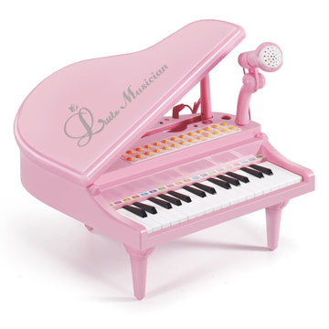 31 Keys,Kids Grand Piano Keyboard Toy for Beginners,3 4 5 6 Years Old Toddler Girl Boy First Birthday Gift,Musical Instrument,w/