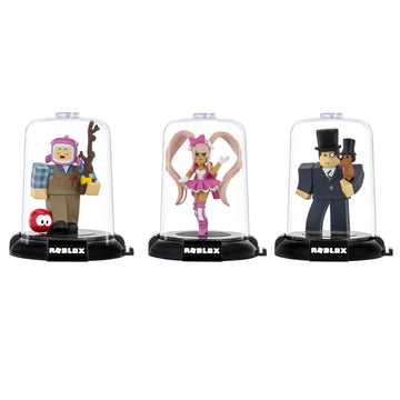 Roblox Action Collection - 15Th Anniversary Domez Collectible Royale High: Dear Dollie, Meepcity: Fisherman, Adopt Me!: Sir Woofington 3-Pack [Includes 3 Exclusive Virtual Items]