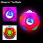 3 Pack 4'' Jumbo Easter Eggs Filled Glow Rainbow Puzzle Balls, Magic Cube Stress Relief Fidget Toys Brain Teaser Game Kids Boys