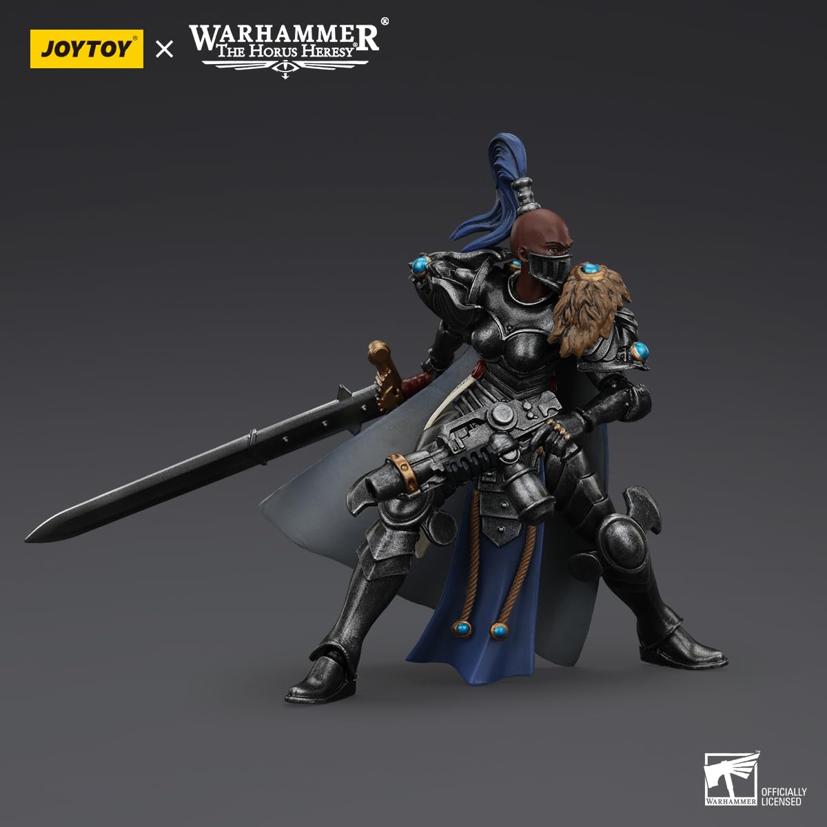malt-inspiredISE JOYTOY 1/18 Action Figures - Warhammer The Horus Heresy Sisters of Silence Argent Lynx Vigilator Cadre Vigilator 2-4 Classic Character Collectible Age 15 and Above