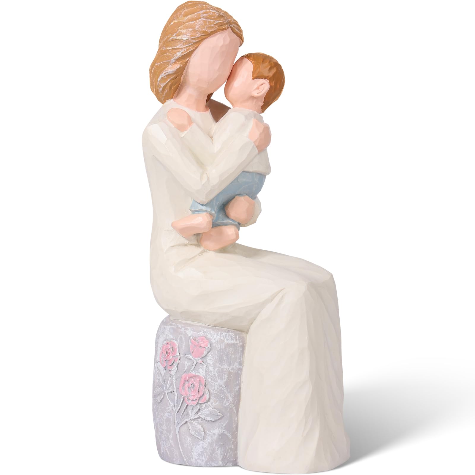 Yuideary Grandmother And Baby Figurines, Grandma Gifts, Gifts For Grandma, Sculpted Hand-Painted Figure For New Grandma Gifts First Time, Great Grandma Gifts Collectible Figurines.