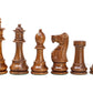 House of Chess - Tournament Chess Set Pieces - Unique Staunton Golden Acacia Wood/Boxwood - King Height: 3.75'' (95 mm) - 2 Extr