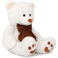 Morismos Teddy Bear Stuffed Animal 39In,Giant Bear Plush For Girlfriend,Big Teddy Bear Toy,Huge Teddy Bear Gift For Boy Girl Val