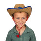 Funny Party Hats Cowboy Party Hats - 12 Straw Cowboy Hats - Medium - Red, Blue - Costume Headwear - For children, cowboy party p