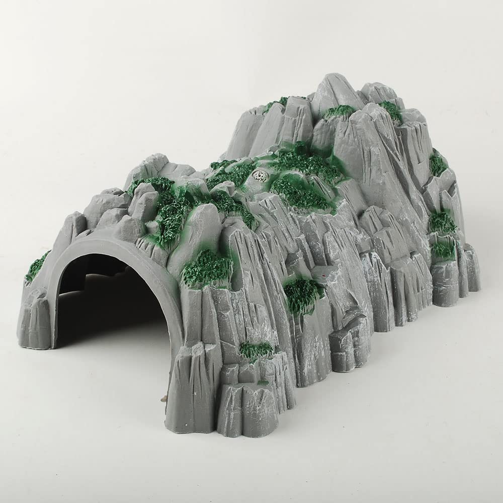 Youugior Model Scenery 1:87 Ho Oo Scale Pmodel Train Railway Train Cave Tunnels Train Accessories (2Pcs)