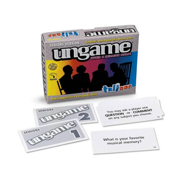 Pocket Ungame - Seniors Edition - Non-Competitive Card Game For Seniors To Discuss, Share Values & Self Express - Take A Walk Do