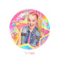 GYSIXGAOSU 40Pack Jojo Siwas birthday Party Supplies include 20 plates, 20 napkins for the Jojo party decoration