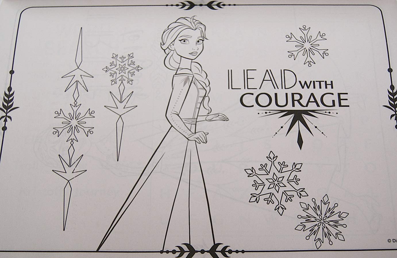 Princess Elsa Giant Size Coloring and Activity Book - 11 x 16 Inches