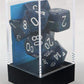 Chessex Manufacturing 25346 Stealth Speckled Polyhedral Dice Set Of 7