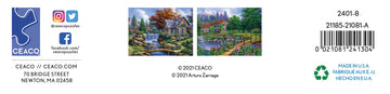 Ceaco - Arturo Zarraga - Cascade House - 550 Piece Jigsaw Puzzle