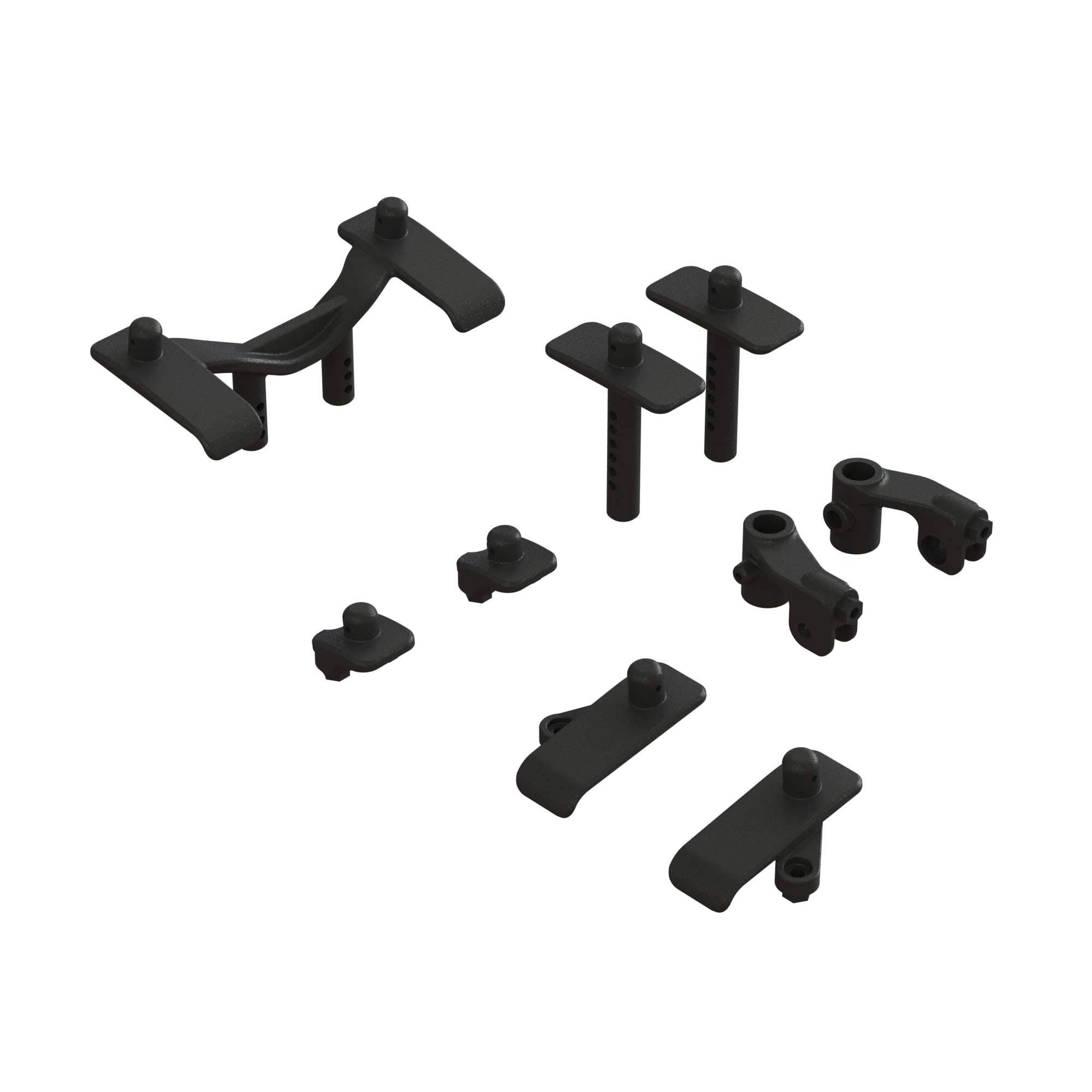 Arrma Body Post Set, Ara320485 Medium
