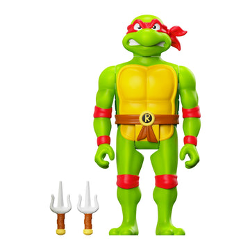 Super7 Teenage Mutant Ninja Turtles Raphael - 3.75' Tmnt Action Figure With Accessories Classic Cartoon Collectibles And Retro Toys