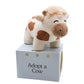 Follow Your Legend Charlie The Cow Plushie - 7    Cow Stuffed Animal, Stuffed Cow, Cow Plush, Fluffy Cow Stuffed Animal, Cow Gif