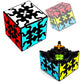 ALaLatois Gear Cube 3x3 with Three-Dimensional Gear Structure Magic Cube 3x3x3 Puzzles Toys (60mm) Brain Teaser Puzzle Game Toy