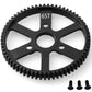 32P Spur Gear, 65T 0.8 Metric Pitch, Compatible With 32P, Hardened Steel 65 Tooth 0.8M Spur Main Gear For 1/10 Traxxas Ford Rust